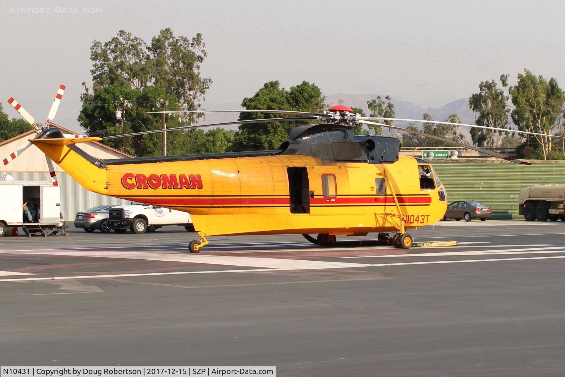 N1043T, 1982 Sikorsky S-61A (CH-3A) C/N 61-083, N1043T 1982 Sikorsky S-61A FireBomber at SZP FireBase