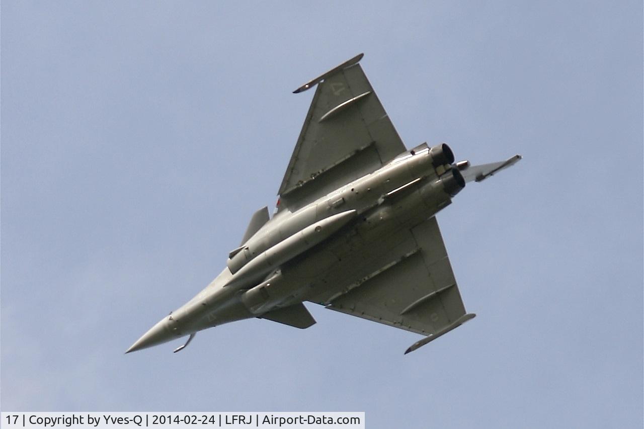 17, Dassault Rafale M C/N 17, Dassault Rafale M, Break over Landivisiau Naval Air Base (LFRJ)