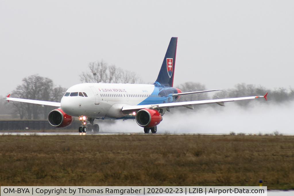 OM-BYA, 2005 Airbus A319-115 C/N 2550, Slovakia - Government Airbus A319