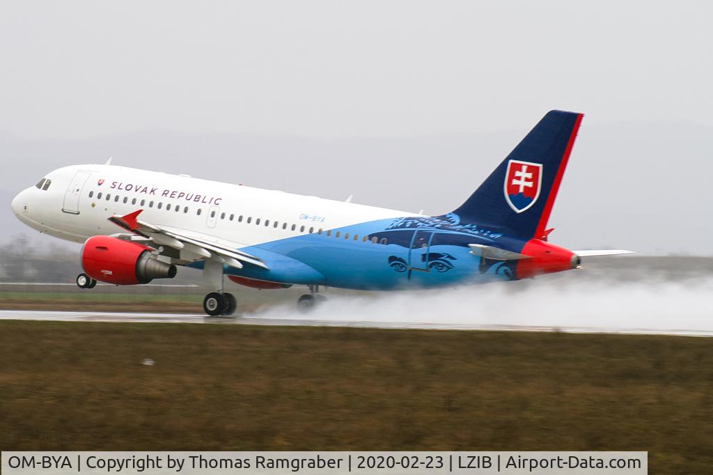 OM-BYA, 2005 Airbus A319-115 C/N 2550, Slovakia - Government Airbus A319