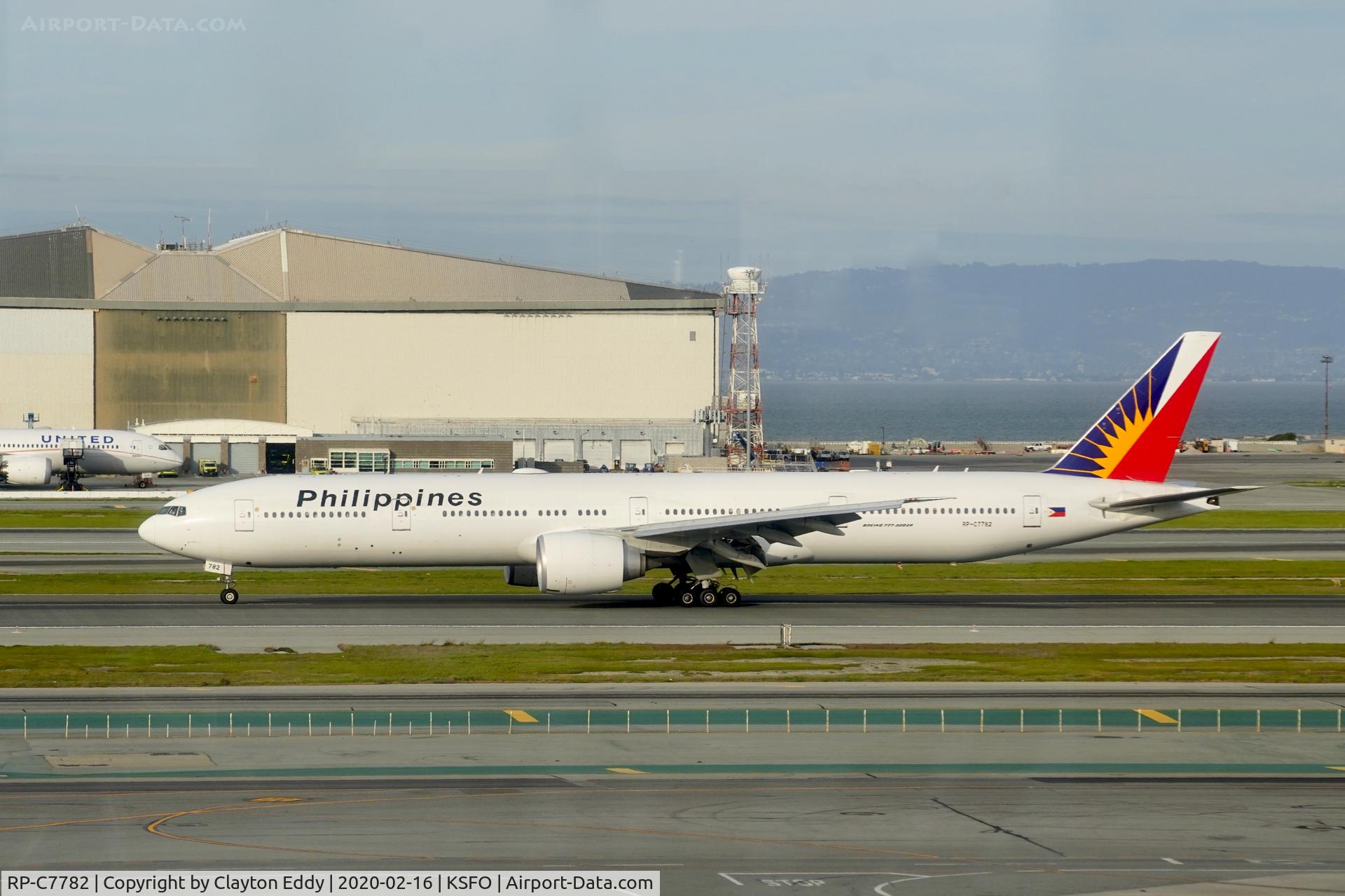 RP-C7782, 2017 Boeing 777-3F6/ER C/N 61735, Sky Terrace SFO 2020.