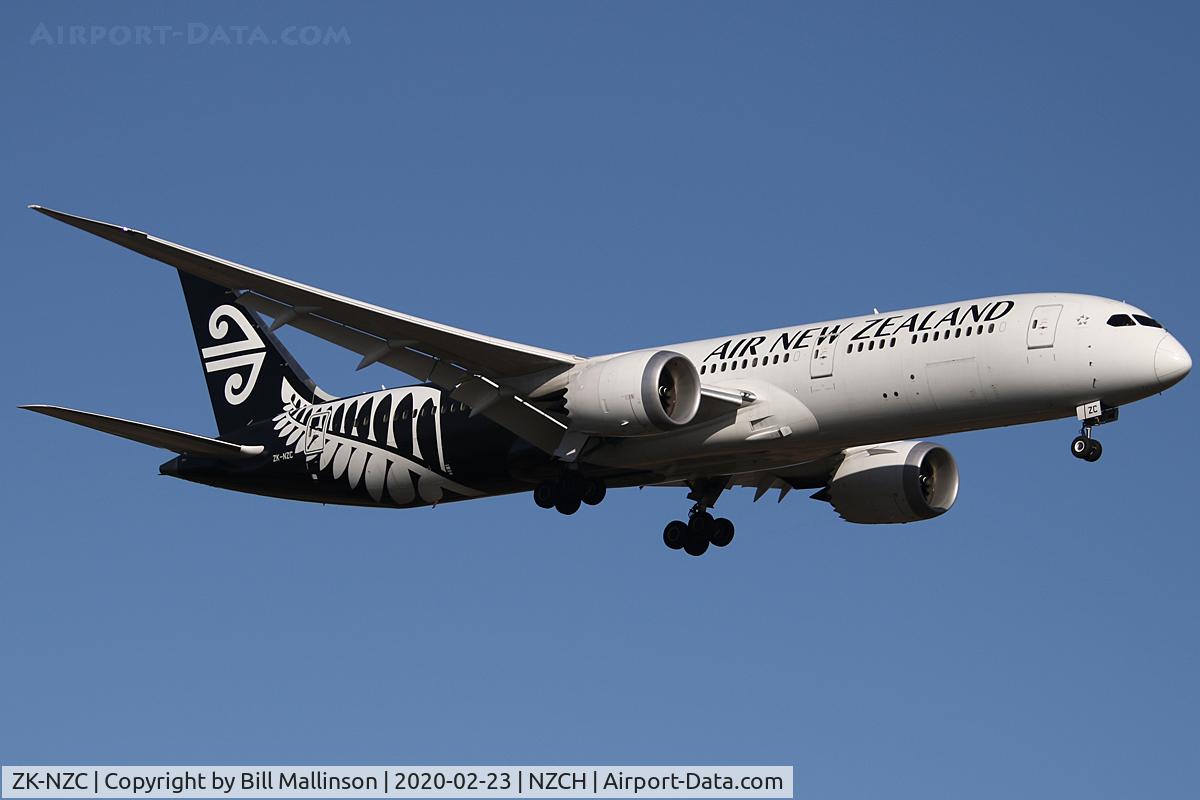 ZK-NZC, 2013 Boeing 787-9 Dreamliner C/N 41988, NZ295 from SIN