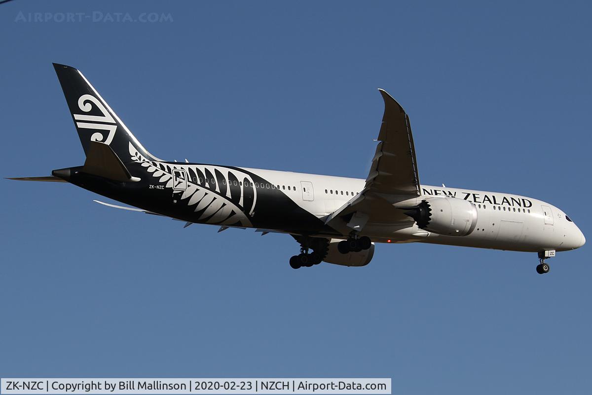 ZK-NZC, 2013 Boeing 787-9 Dreamliner C/N 41988, NZ295 from SIN