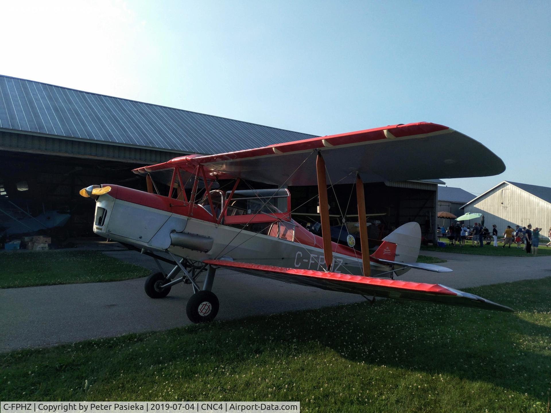 C-FPHZ, 1958 Thruxton Jackaroo C/N 82168, At Guelph Airpark