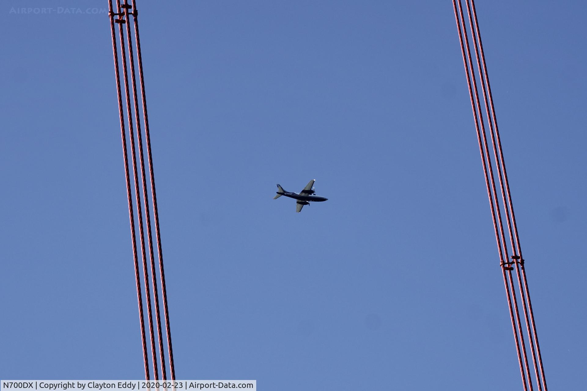 N700DX, 1984 Piper PA-60-700P C/N 60-8423013, Golden Gate Bridge 2020.