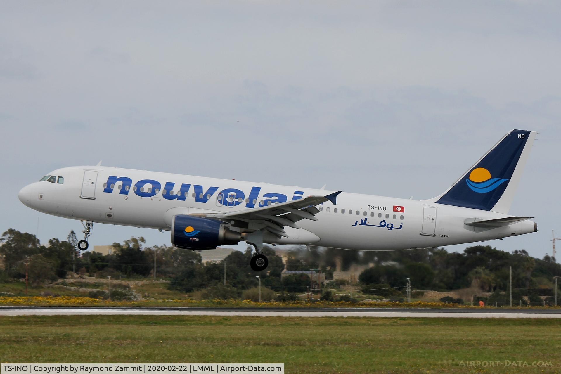 TS-INO, 2008 Airbus A320-214 C/N 3480, A320 TS-INO Nouvelair