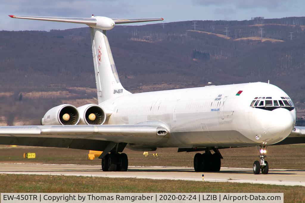 EW-450TR, 1985 Ilyushin Il-62MF C/N 4546257, Rada Airlines Ilyushin IL-62MGr
