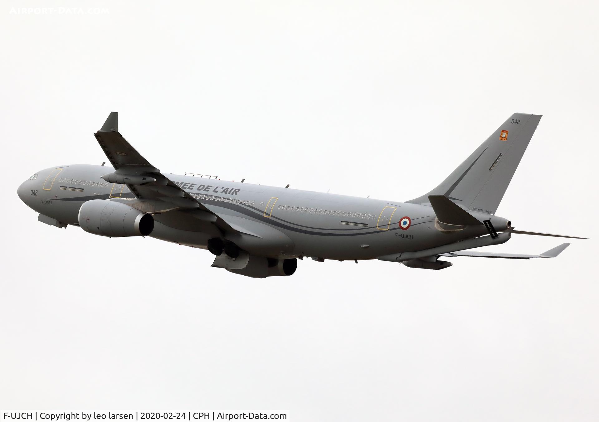 F-UJCH, 2017 Airbus A330-243MRTT C/N 1808, Copenhagen 24.2.2020