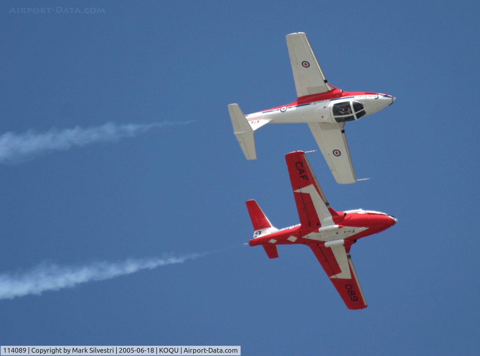 114089, Canadair CT-114 Tutor C/N 1089, 2005 Quonset Point Airshow