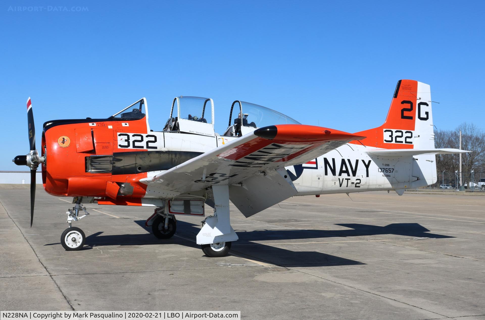 N228NA, North American T-28B Trojan C/N 200-20 (137657), North American T-28B