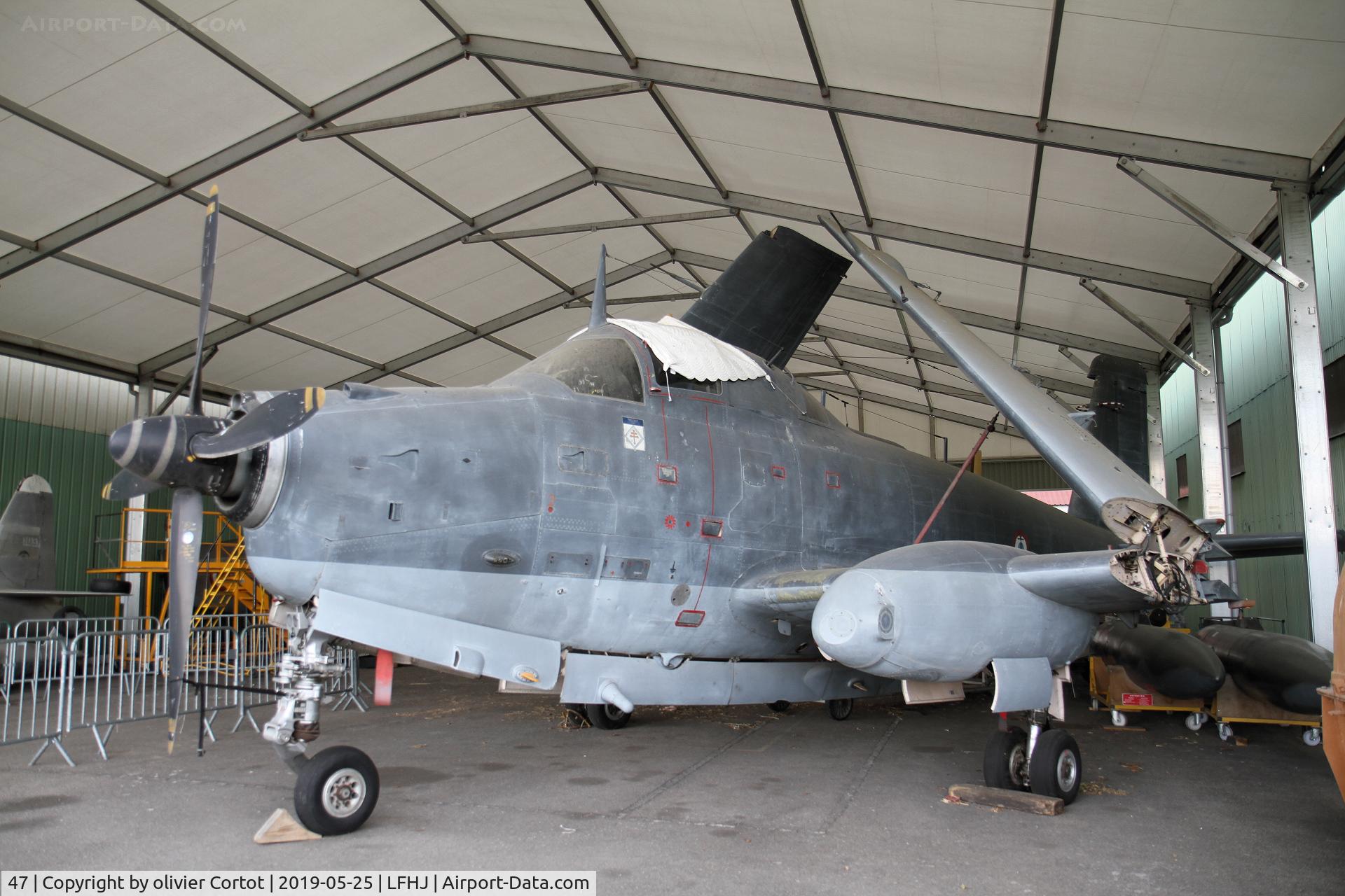 47, Breguet Br.1050 Alizé C/N 47, work on progress