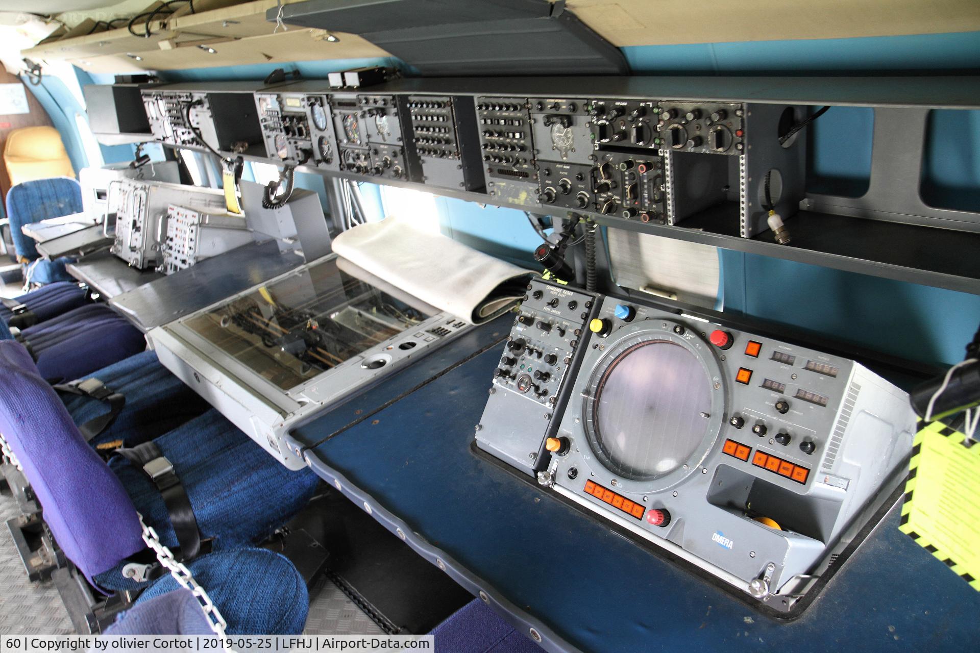 60, Aerospatiale N-262A-29 Fregate C/N 60, radar operation room