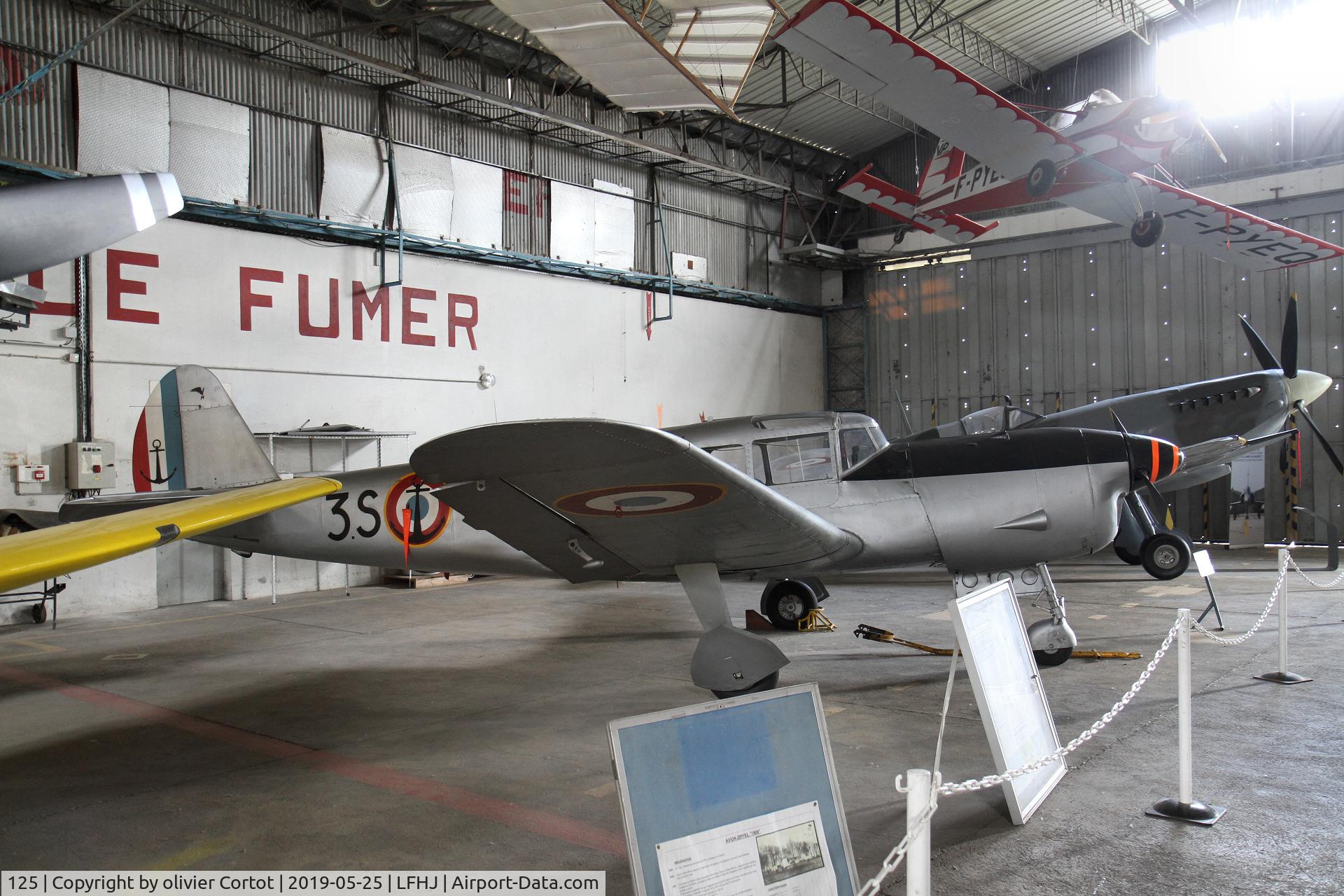 125, Nord 1101 Noralpha C/N 125, in a museum near Lyon