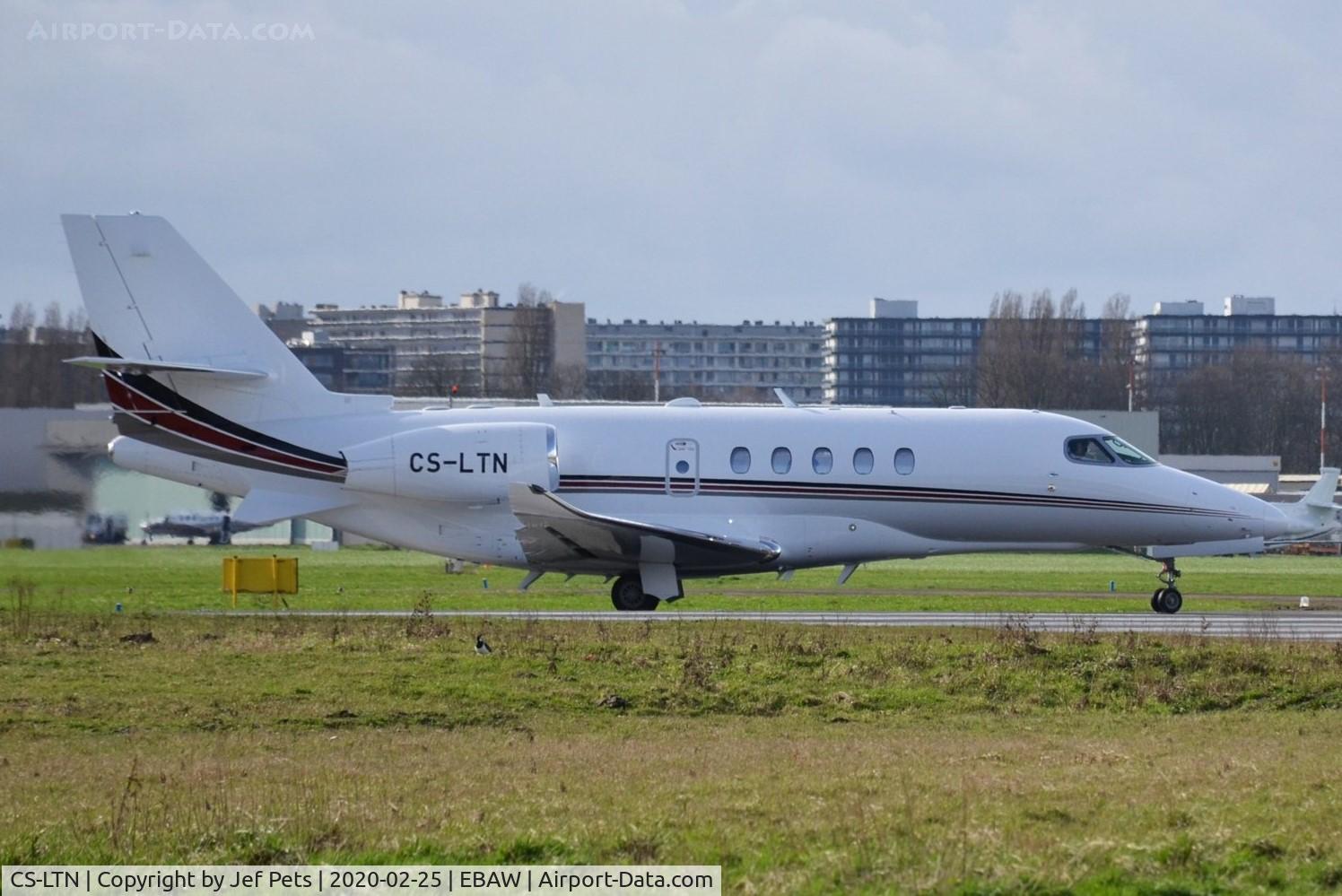 CS-LTN, 2020 Cessna 680A Citation Latitude C/N 680A-0228, Ready for take off.