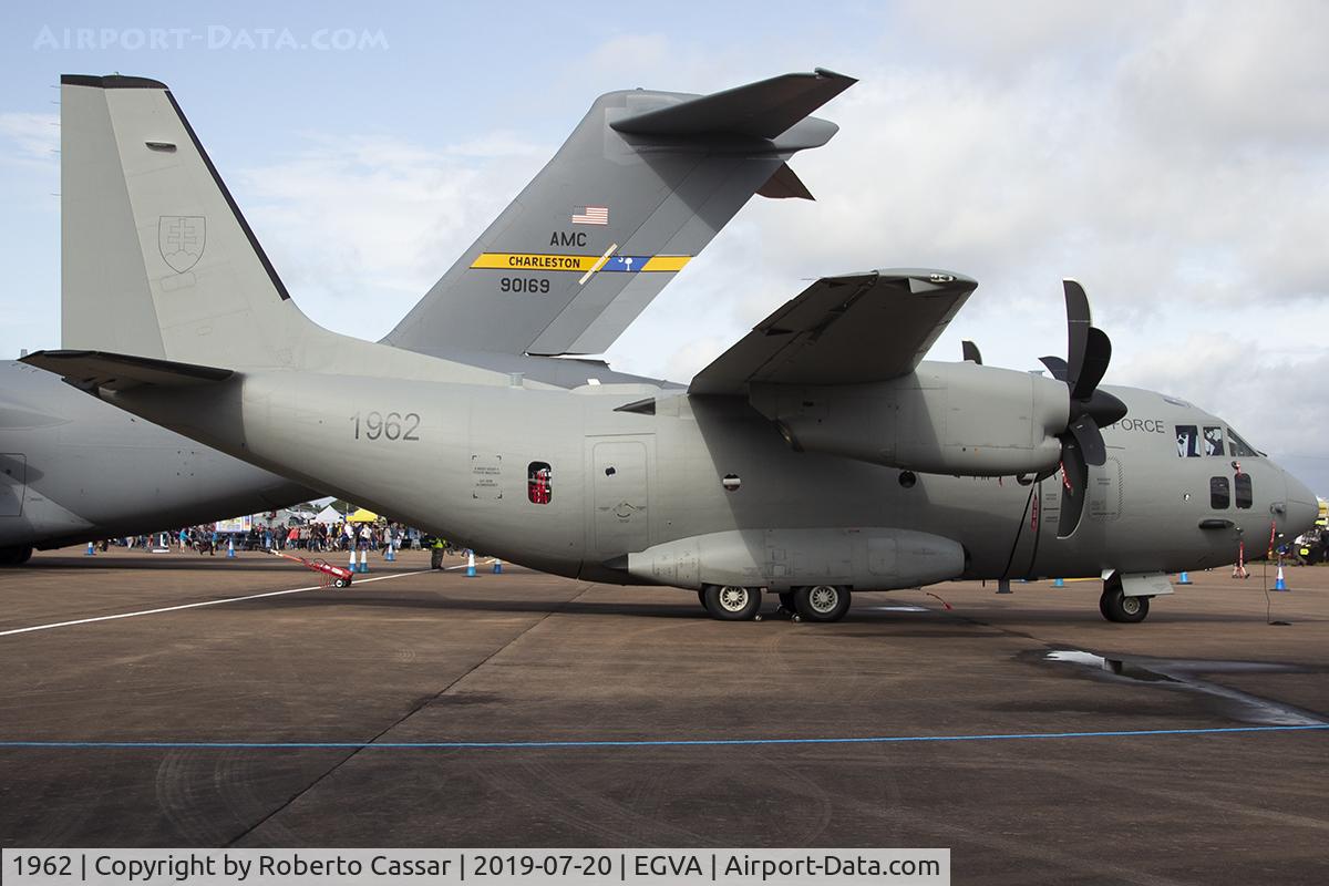 1962, 2018 Alenia C-27J Spartan C/N 4196, RIAT 19