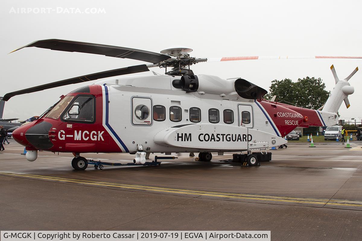 G-MCGK, 2014 Sikorsky S-92A C/N 920251, RIAT19
