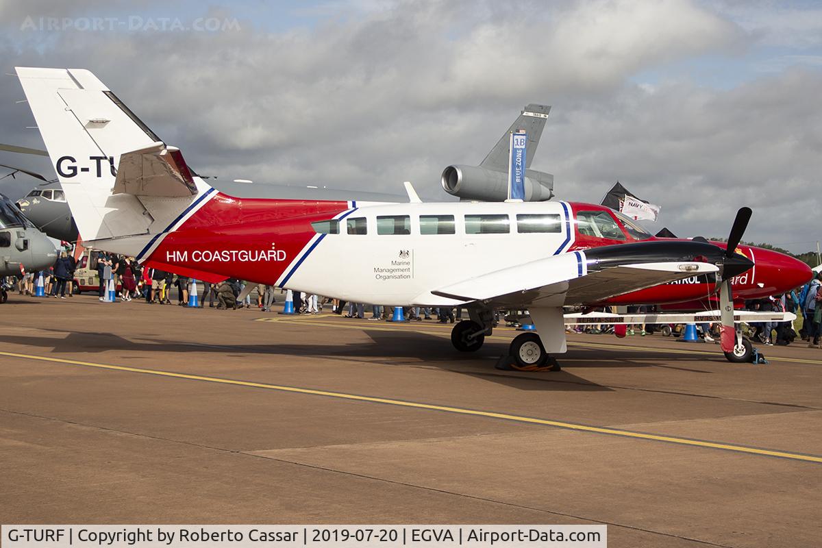 G-TURF, 1987 Reims Cessna F406 Caravan II C/N F406-0020, RIAT19