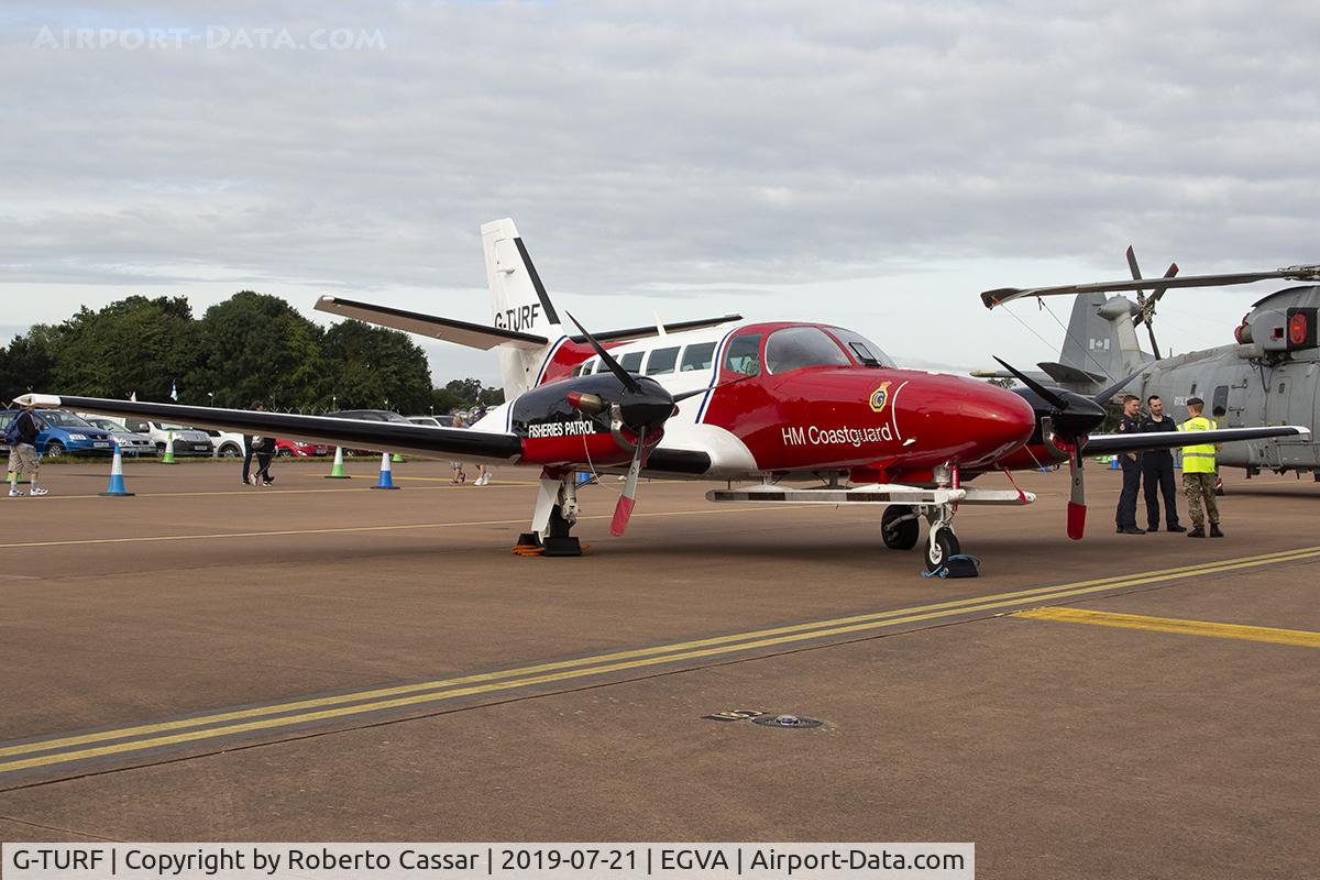 G-TURF, 1987 Reims Cessna F406 Caravan II C/N F406-0020, RIAT19