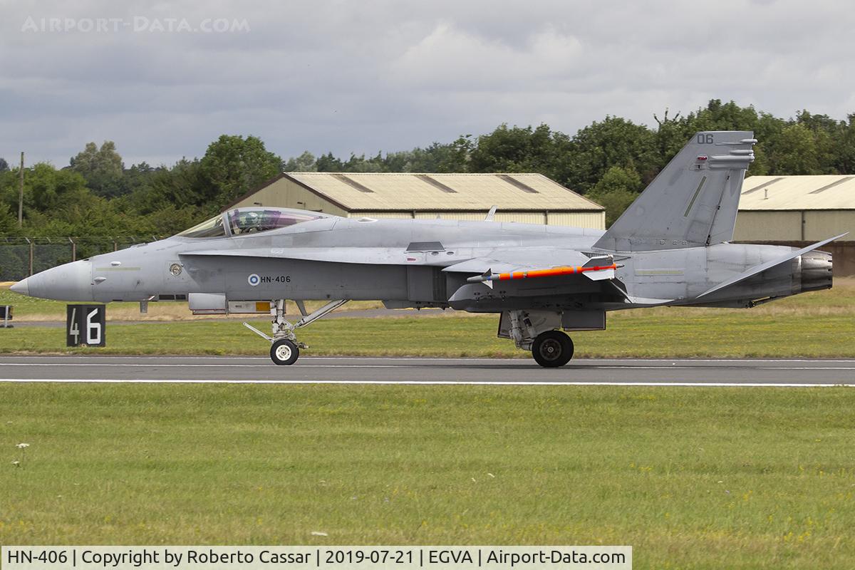 HN-406, McDonnell Douglas F-18C Hornet C/N 1307, RIAT19