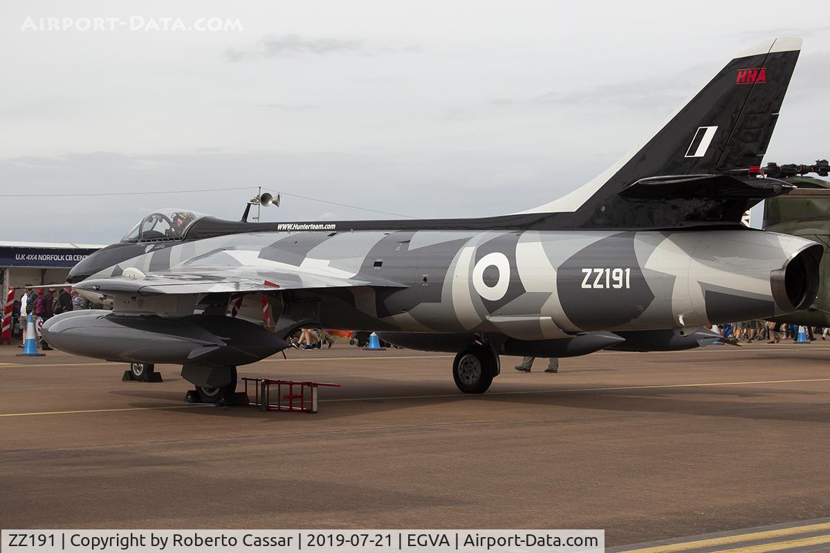 ZZ191, 1959 Hawker Hunter F.58 C/N 41H-697425, RIAT19