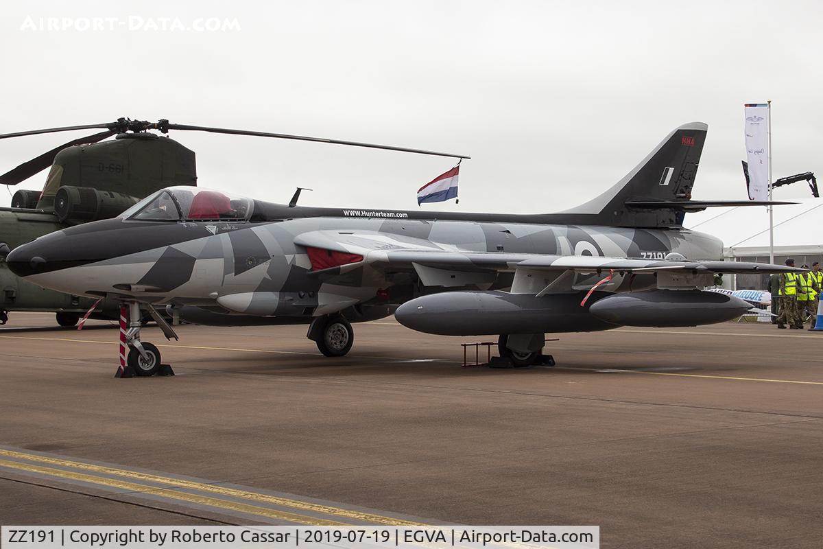 ZZ191, 1959 Hawker Hunter F.58 C/N 41H-697425, RIAT19