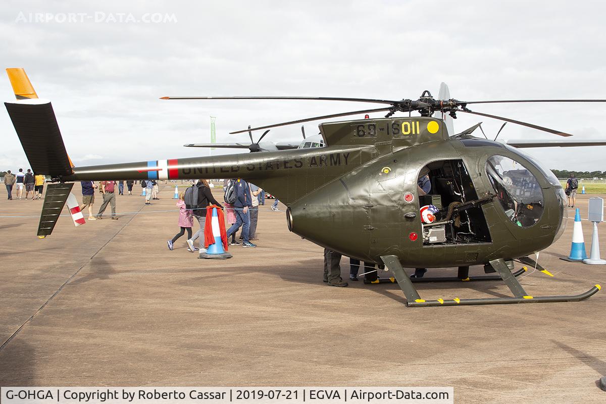 G-OHGA, 1969 Hughes OH-6A Cayuse C/N 1381, RIAT19