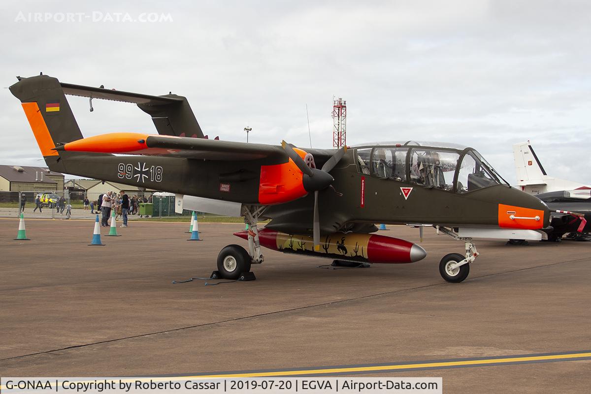 G-ONAA, 1971 North American OV-10B Bronco C/N 338-3, RIAT19