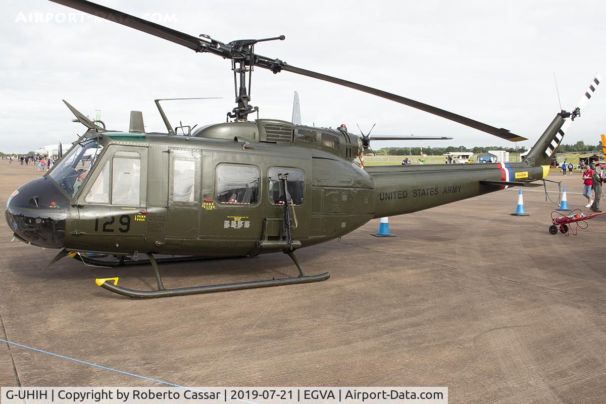 G-UHIH, 1972 Bell UH-1H Iroquois C/N 13208, RIAT19