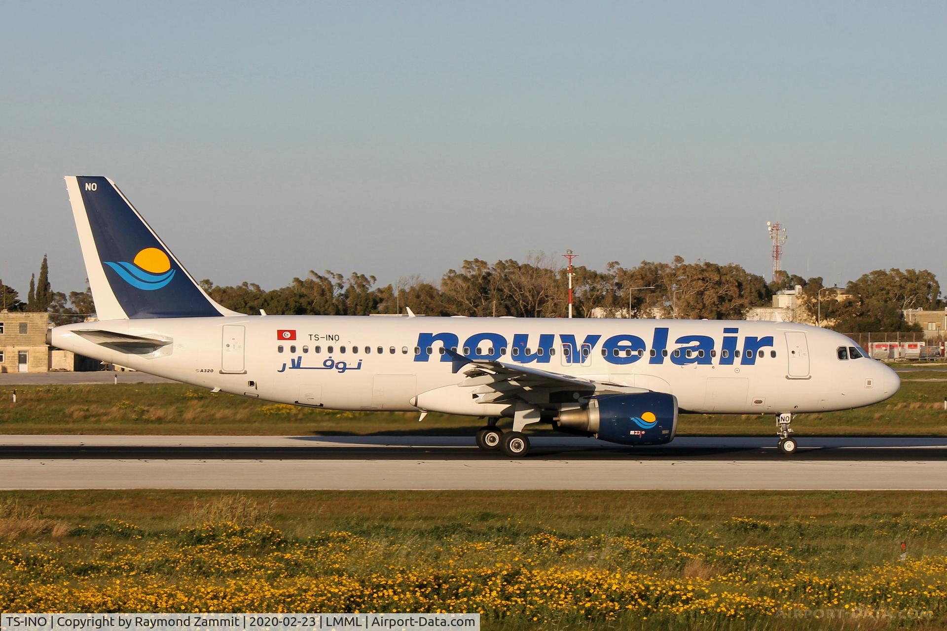 TS-INO, 2008 Airbus A320-214 C/N 3480, A320 TS-INO Nouvelair
