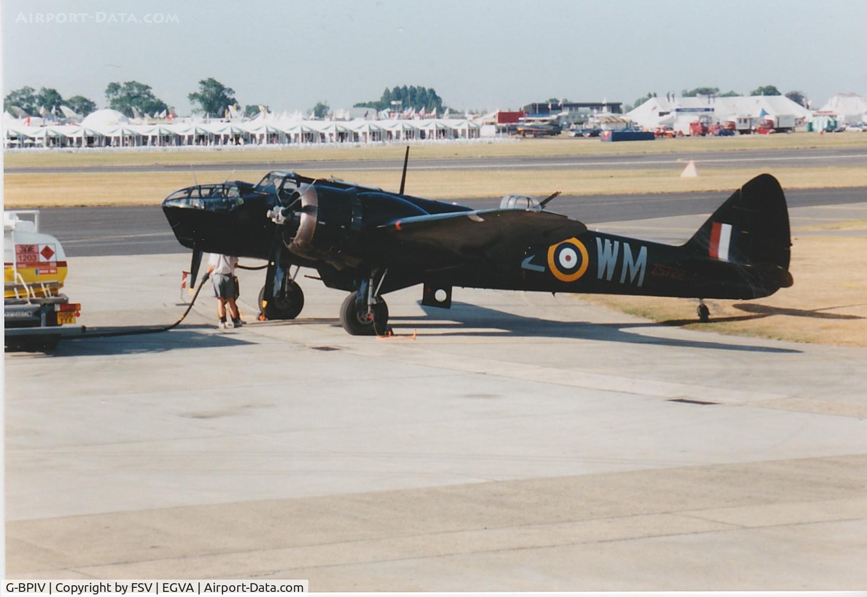 G-BPIV, 1943 Bristol 149 Bolingbroke Mk.IVT C/N 10201, G-BPIV seen at Fairford in 1995