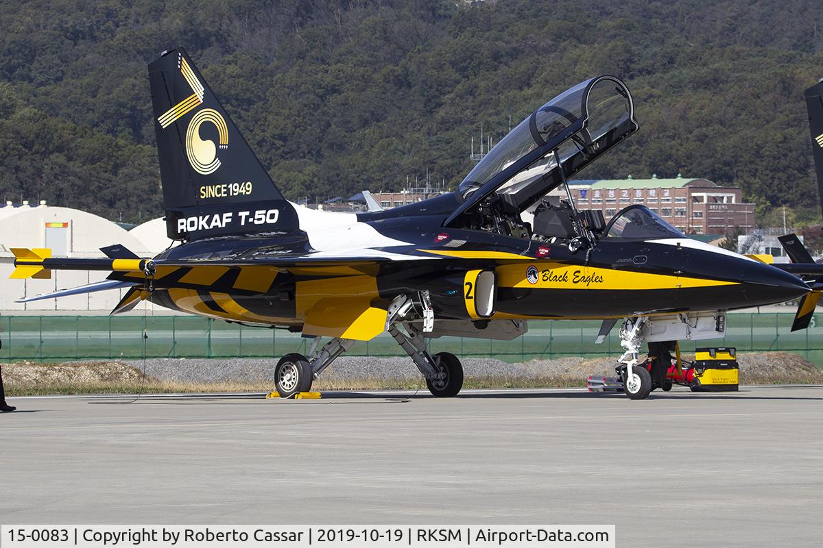 15-0083, 2010 Korean Aerospace Industries T-50B Golden Eagle C/N KA-055, Seoul ADEX 2019