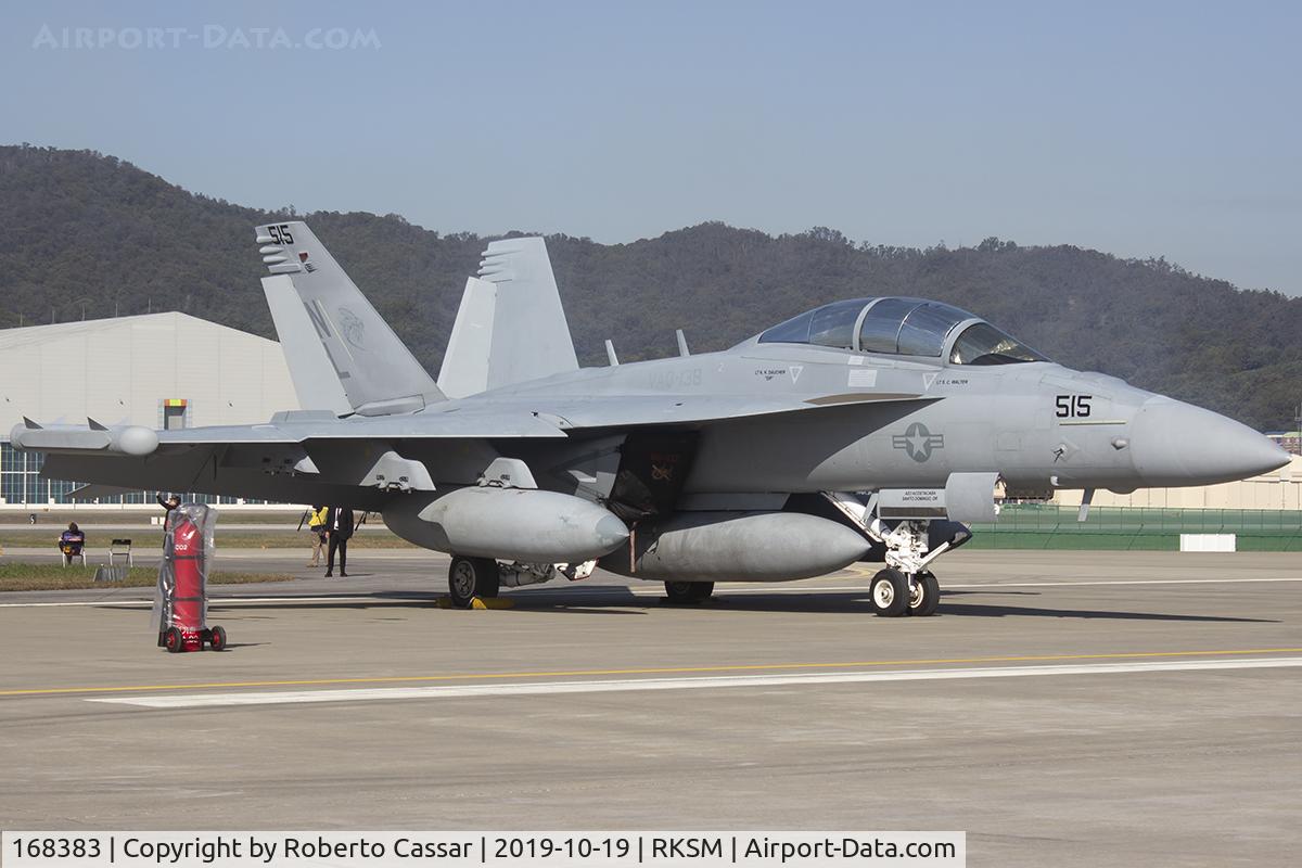 168383, Boeing EA-18G Growler C/N G-69, Seoul ADEX 2019