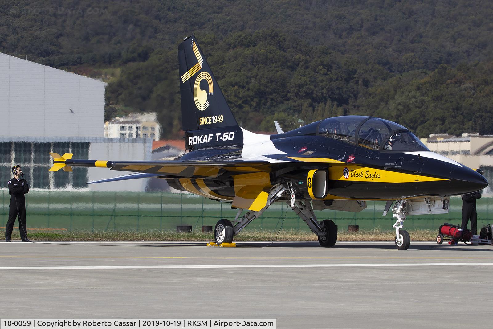 10-0059, 2010 Korean Aerospace Industries T-50B Golden Eagle C/N KA-059, Seoul ADEX 2019