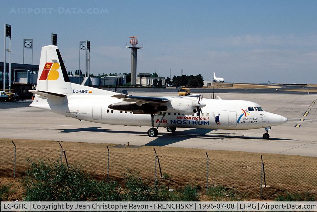 EC-GHC, 1992 Fokker 50 C/N 20262, w/o 02 Jul 2014 crashed after takeoff from NBO