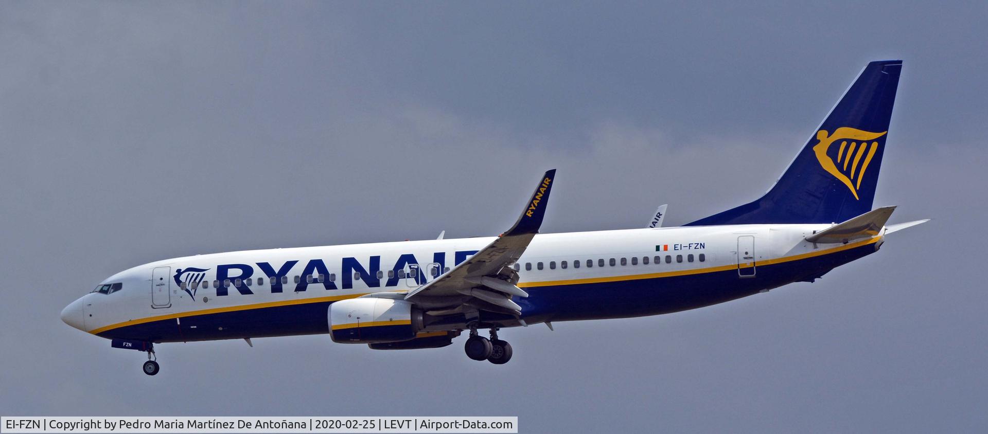 EI-FZN, 2017 Boeing 737-800 C/N 44786, Aeropuerto de Foronda - Vitoria-Gasteiz - Euskadi - España