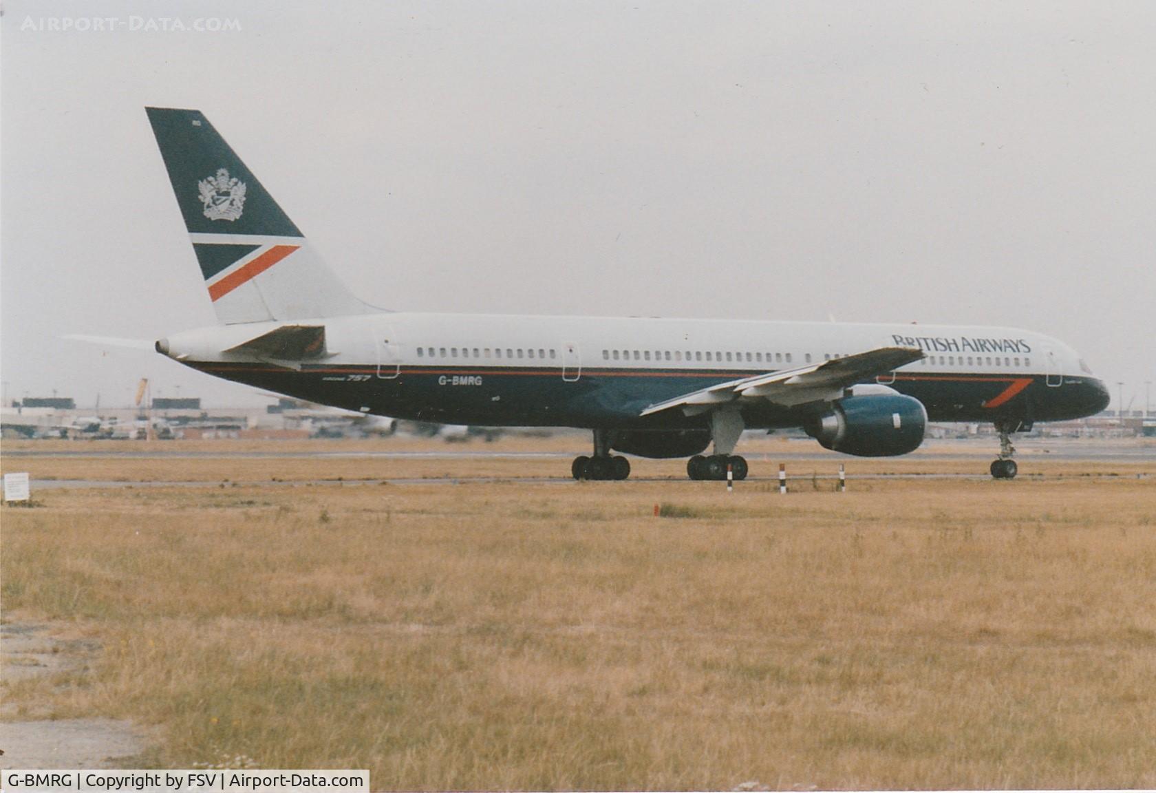 G-BMRG, 1988 Boeing 757-236/SF C/N 24102, G-BMRG in British Airways Colours