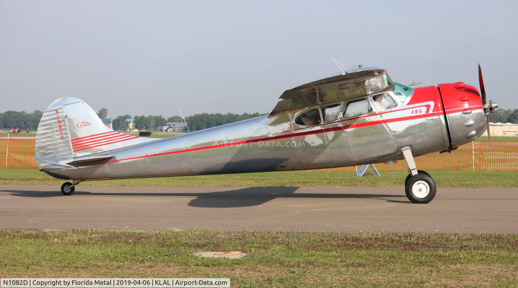 N1082D, 1951 Cessna 195A C/N 7694, Cessna 195A