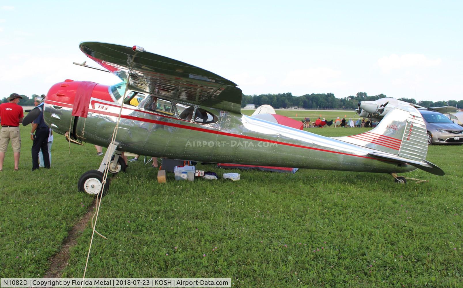 N1082D, 1951 Cessna 195A C/N 7694, Cessna 195A