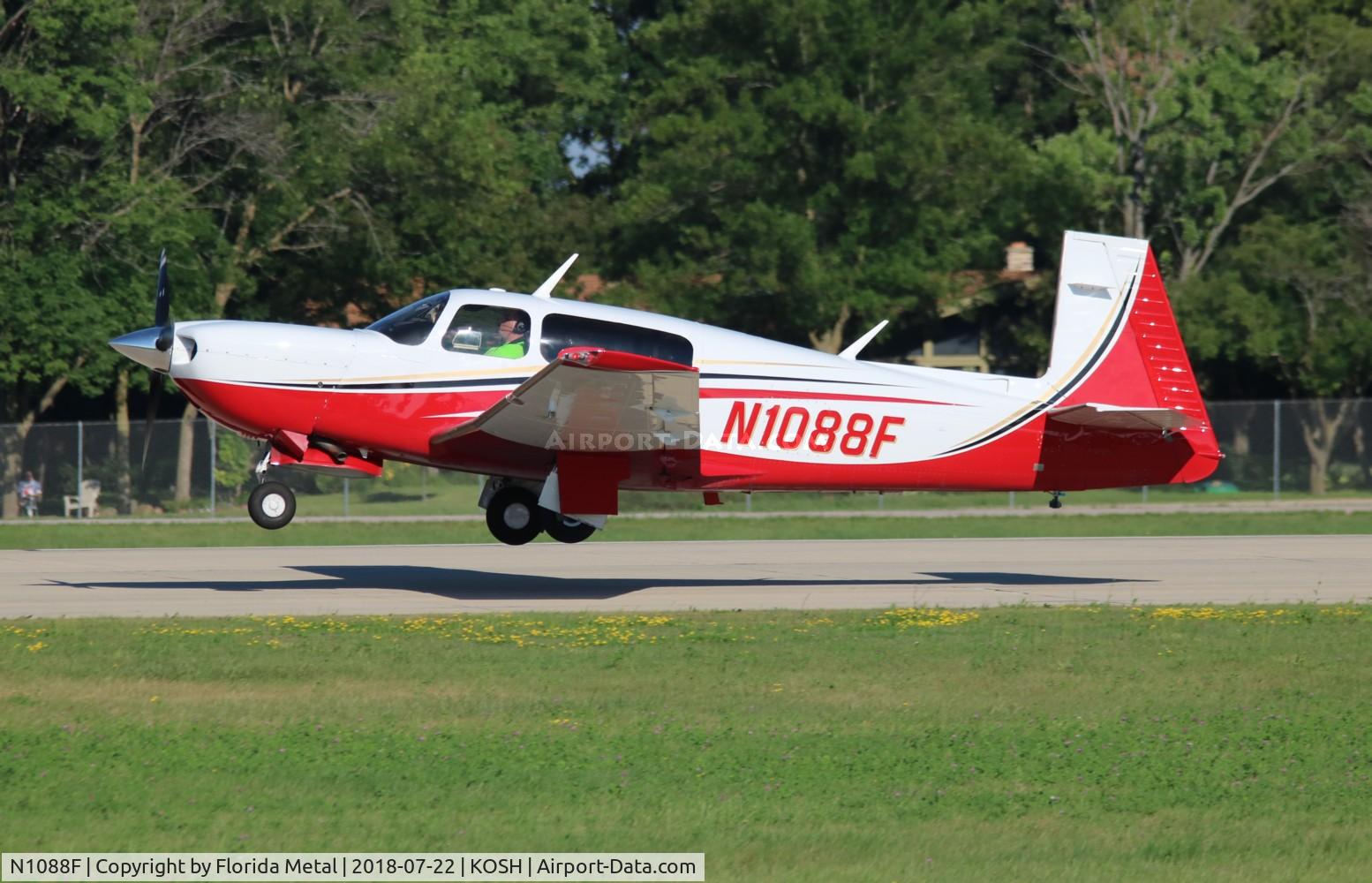 N1088F, 1989 Mooney M20M Bravo C/N 27-0019, Mooney M20M