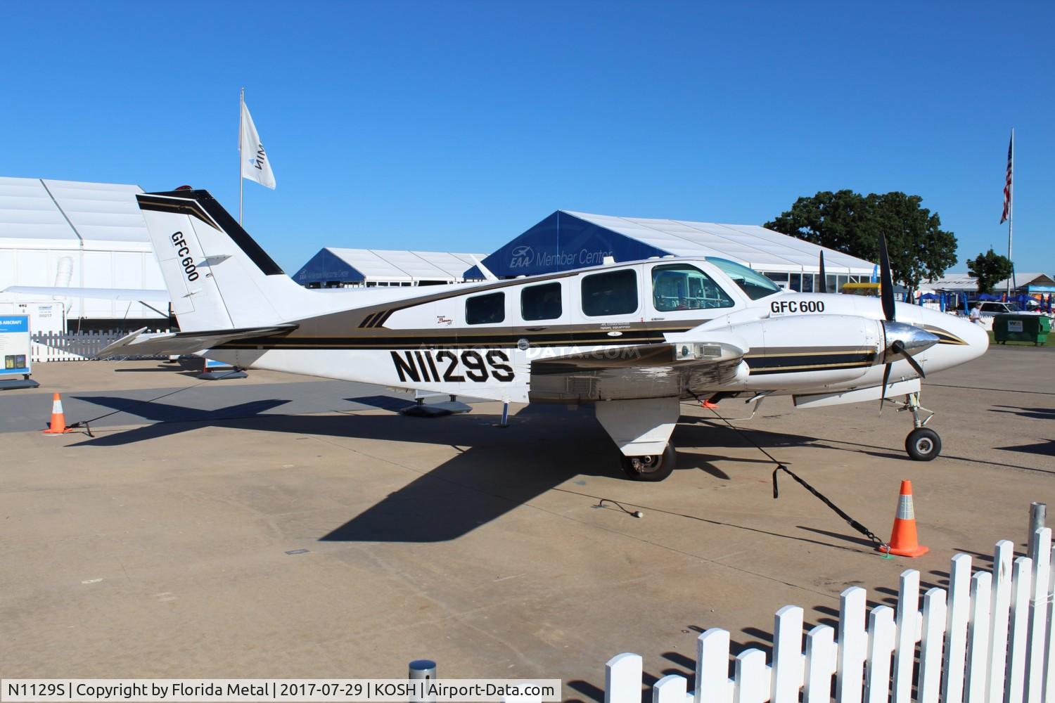 N1129S, 1997 Raytheon Aircraft Company 58 C/N TH-1812, Baron 58