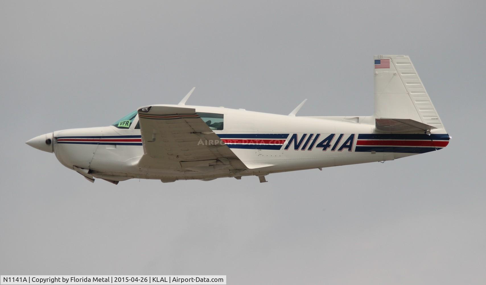 N1141A, 1981 Mooney M20J 201 C/N 24-1164, Mooney M20J