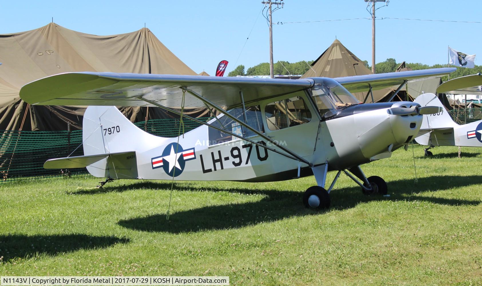 N1143V, 1947 Champion Aeronca 7BCM C/N 47970, Aeronca L-16