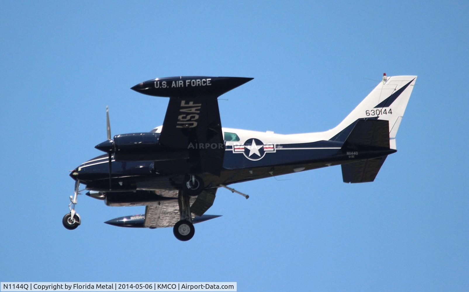 N1144Q, 1963 Cessna 310H C/N 310H0144, Cessna U-3