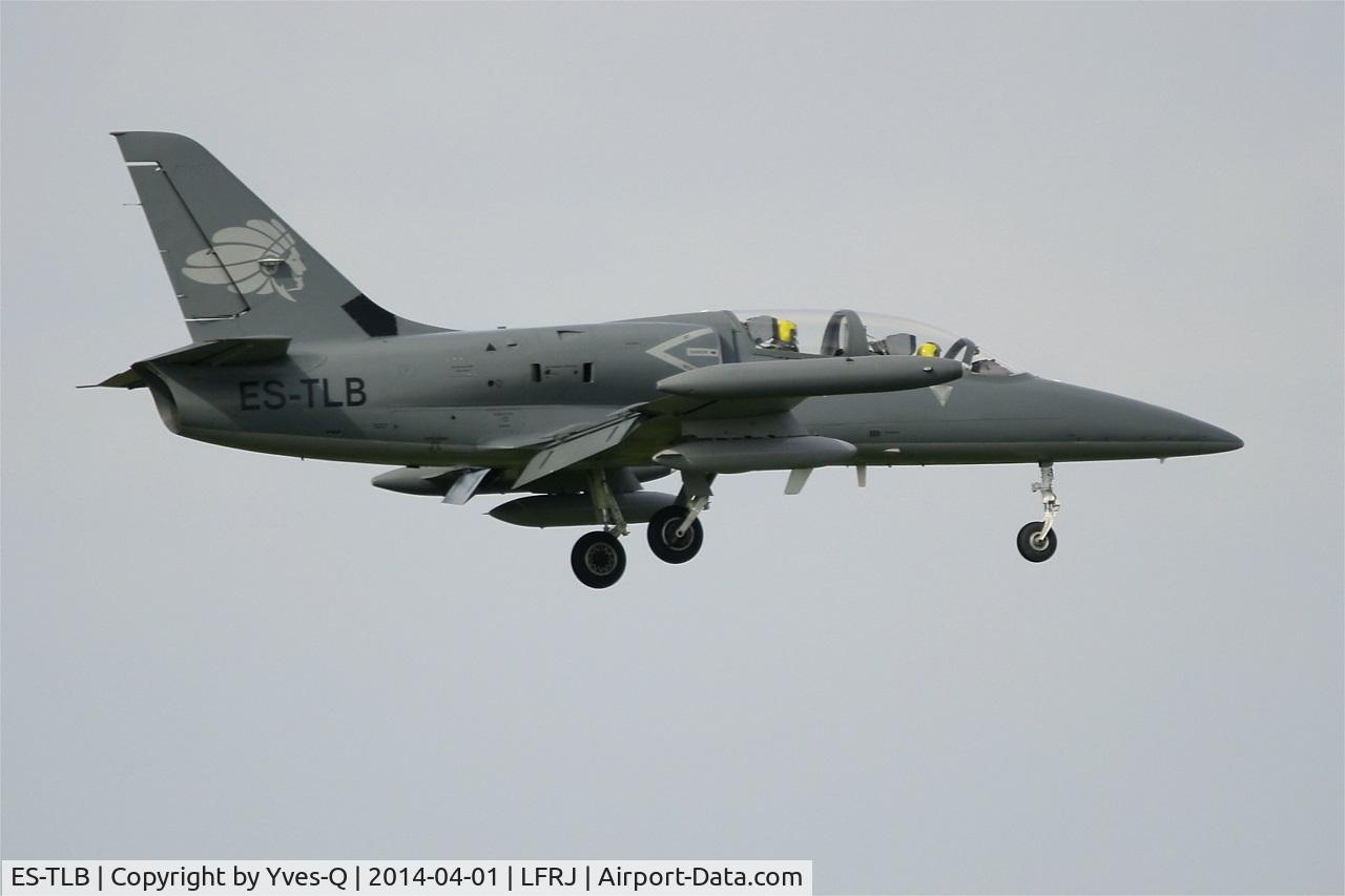 ES-TLB, Aero L-39C Albatros Albatros C/N 031824, Apache Aviation Aero L-39C Albatros, On final rwy 08, Landivisiau Naval Air Base (LFRJ)
