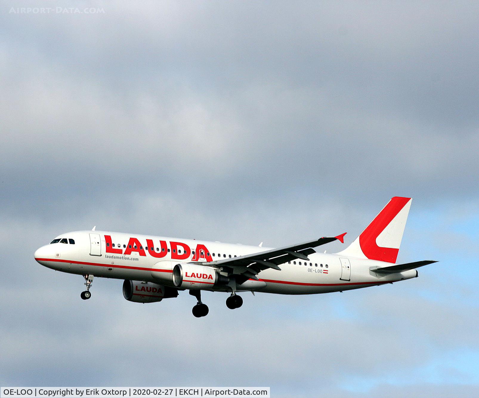 OE-LOO, 2007 Airbus A320-214 C/N 3027, OE-LOO landing rw 22L