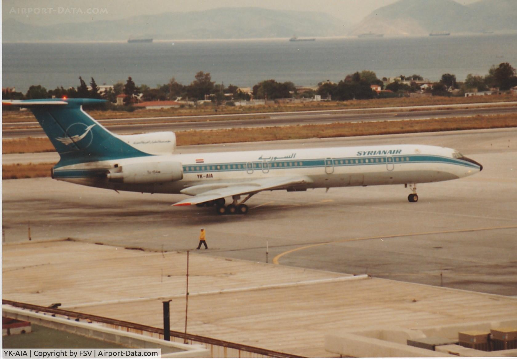 YK-AIA, 1985 Tupolev Tu-154M C/N 85A708, Location and date unknown