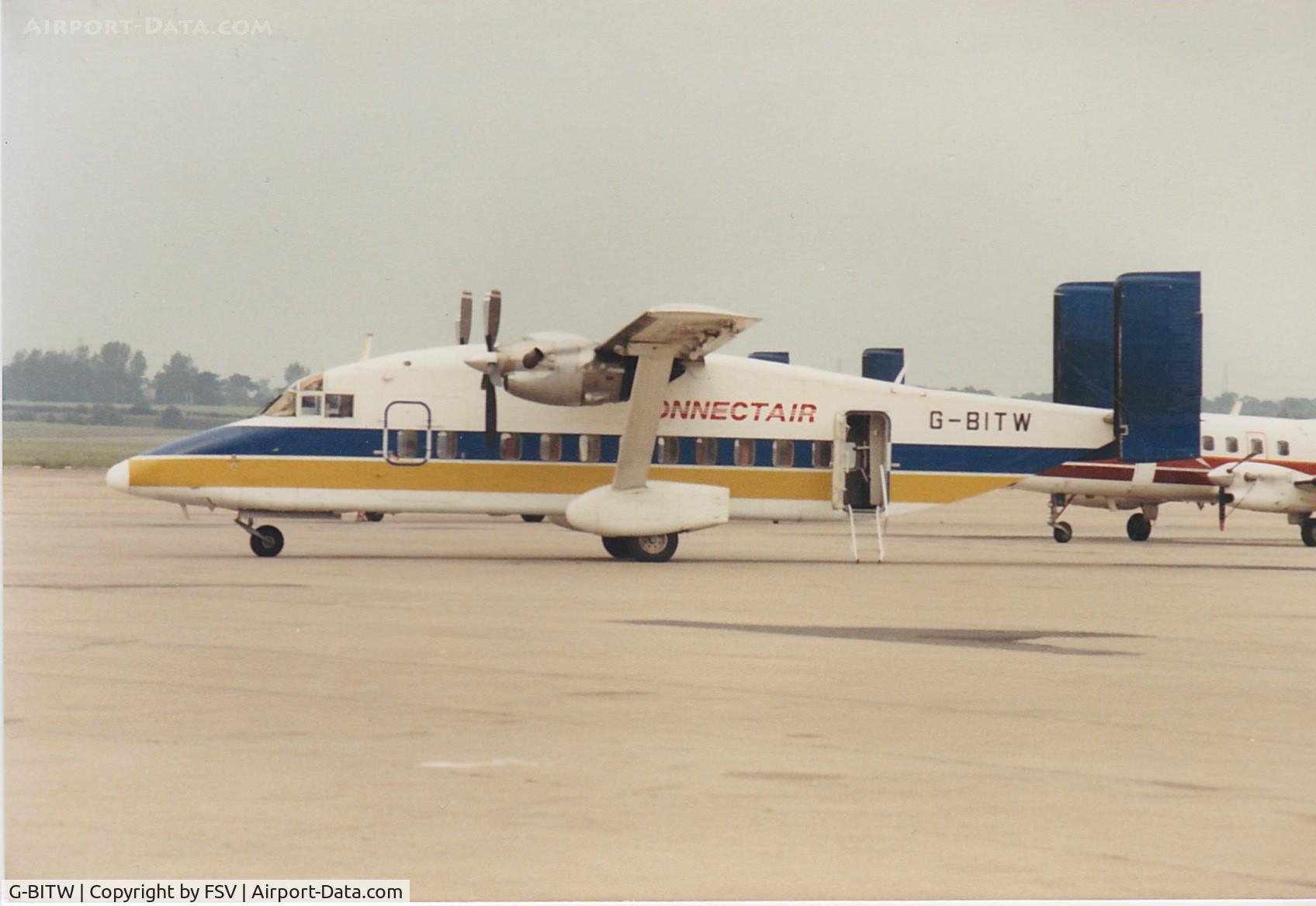 G-BITW, 1981 Short 330-100 C/N SH.3070, G-BITW in Connectair Livery