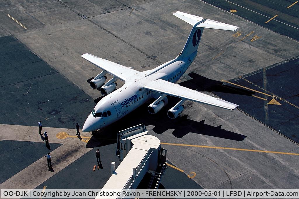 OO-DJK, 1995 British Aerospace Avro 146-RJ85 C/N E.2271, DAT Delta Air Transport - SN Brussels Airlines (now broken up)