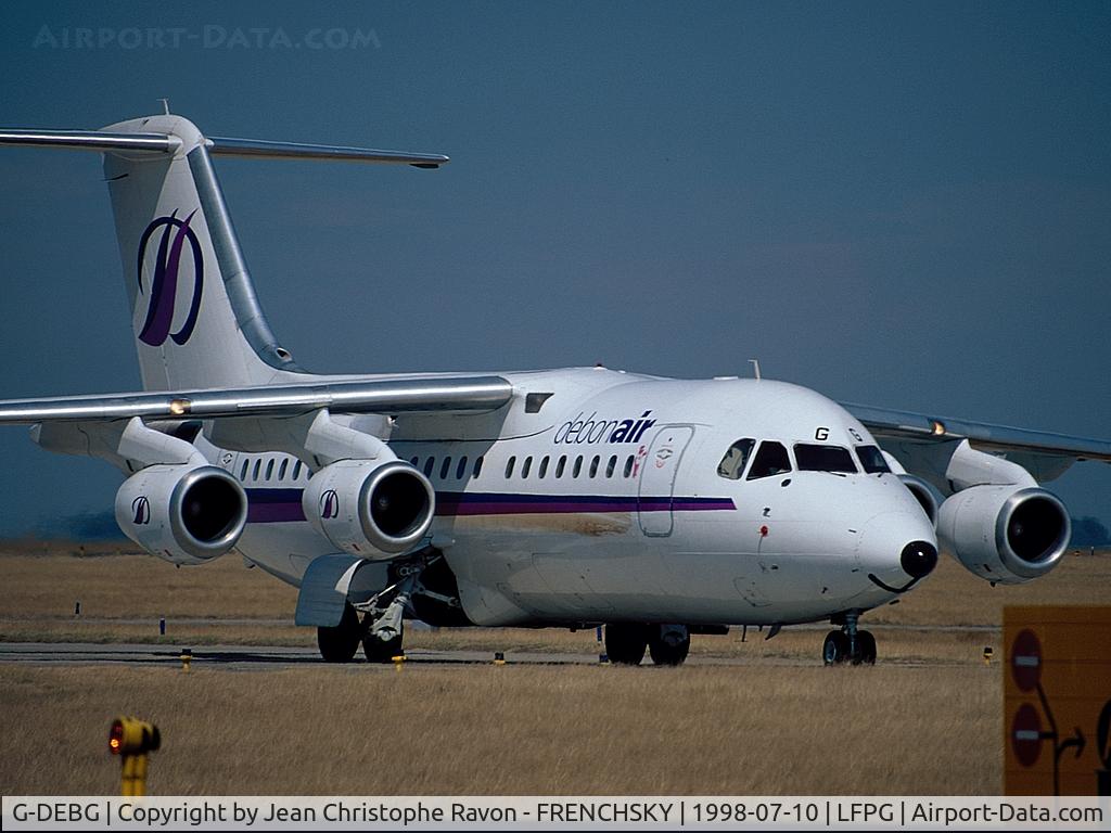 G-DEBG, 1985 British Aerospace BAe.146-200 C/N E2040, 