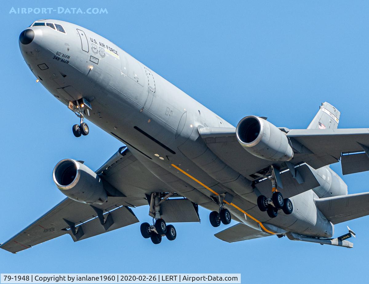 79-1948, 1979 McDonnell Douglas KC-10A Extender C/N 48208, At Rota Naval Air Station